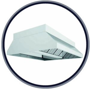 Campana Extr. Central con Plenum 1500x1600x690mm - Campanas extractoras centrales con plenum