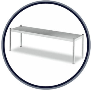 Estante Sobremesa Simple 1000x400x350mm - Estantes de sobremesa