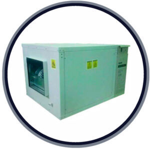 Filtro Electrostático HE-PLUS 1400 2500m3/h - Filtros electroestáticos HE-Plus con caja de ventilación